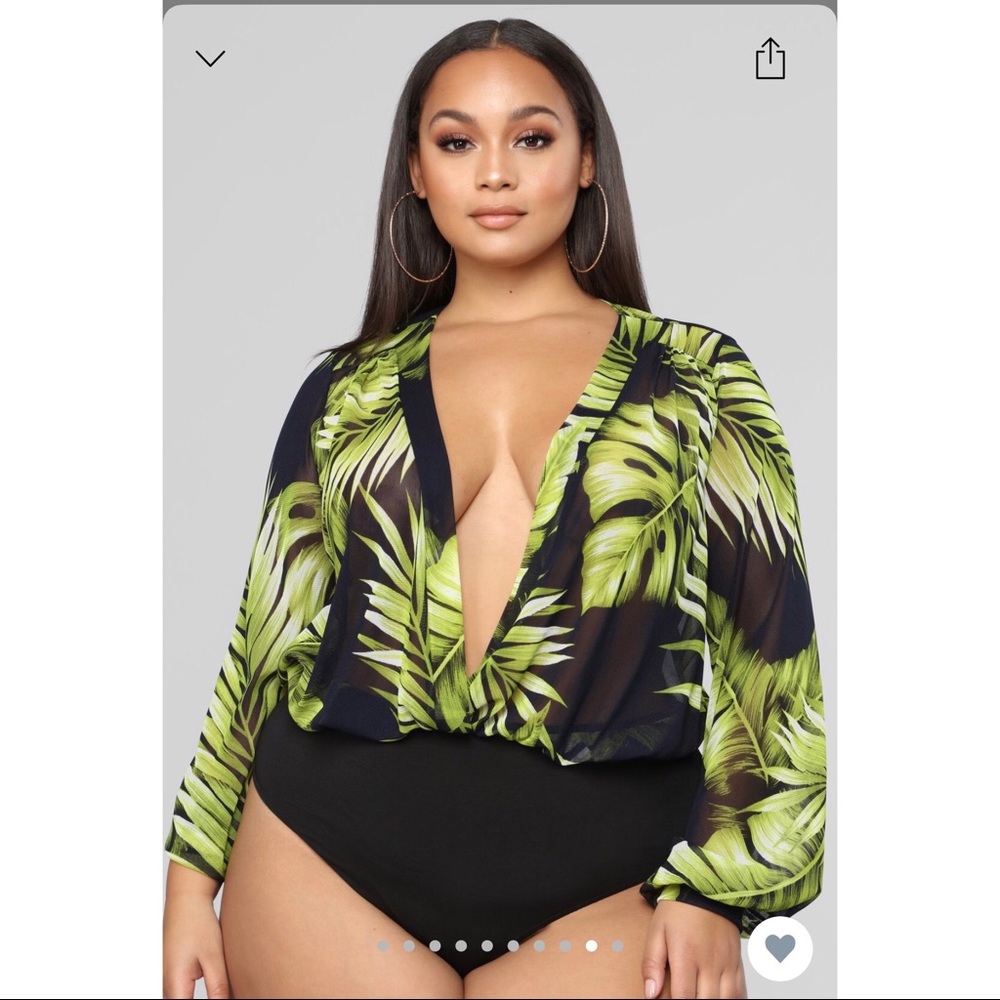 FN Tropical Mesh Bodysuit 🍇